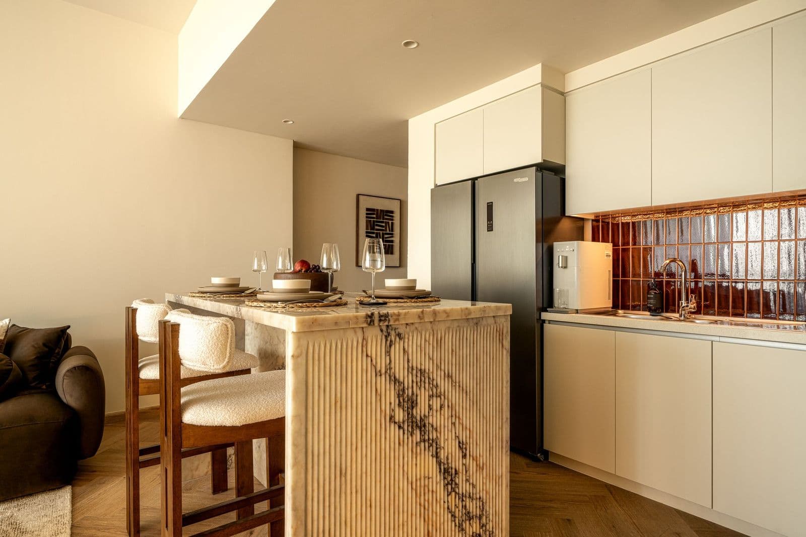 Seraya Kitchen Island — Viola