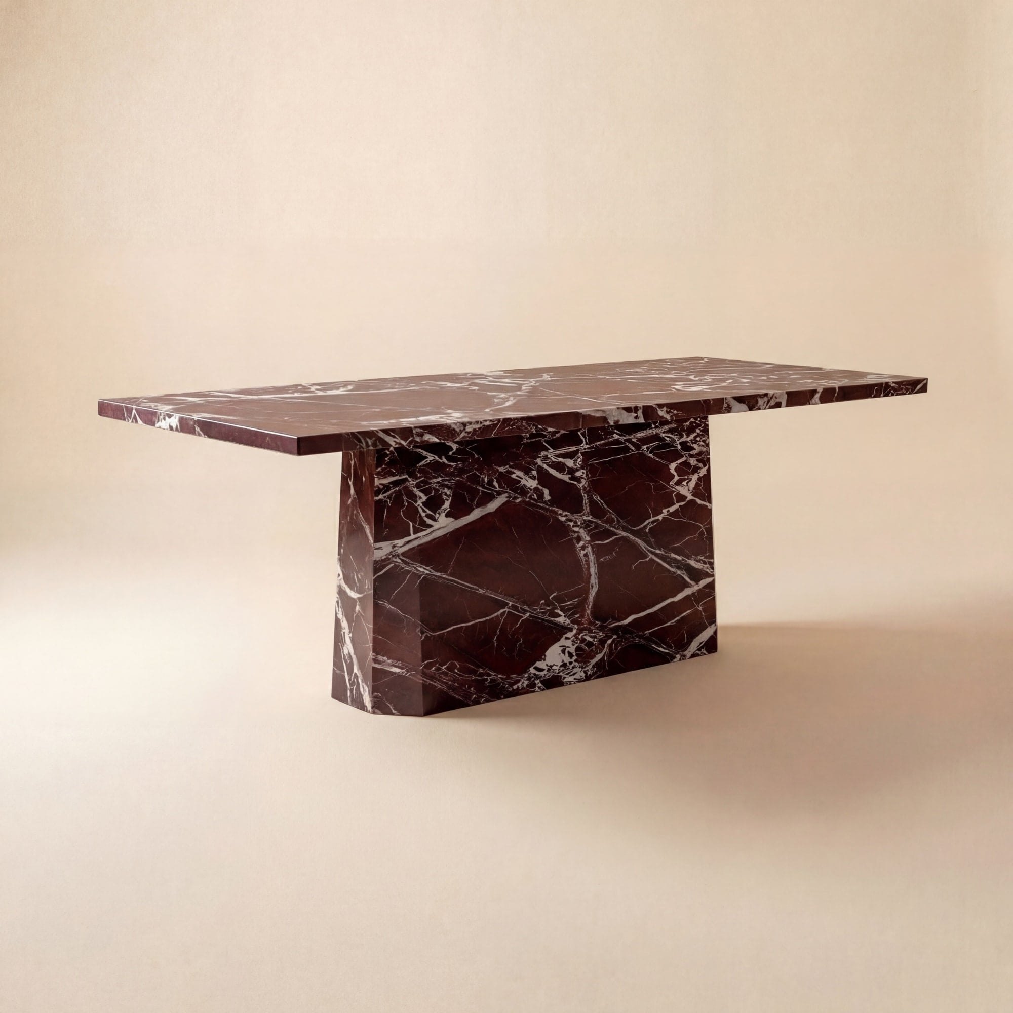 Mensa Dining Table — Rosso Levanto